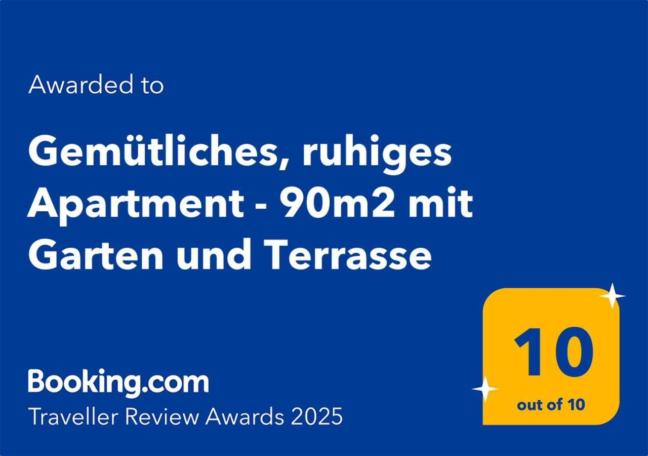 Gemuetliches, Ruhiges Apartment - 90M2 Mit Garten Und Terrasse Вена Экстерьер фото